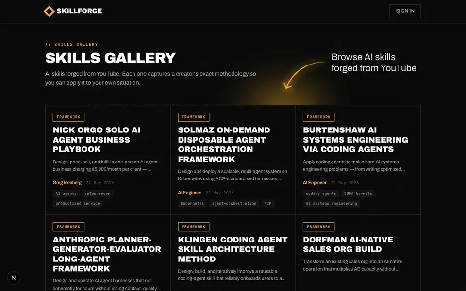 Public skills gallery